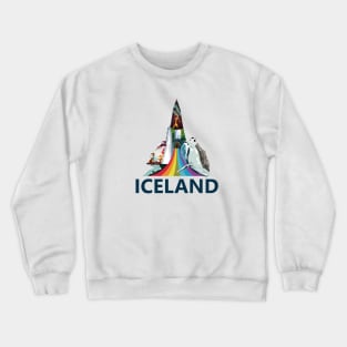 Iceland voyage 3 Crewneck Sweatshirt